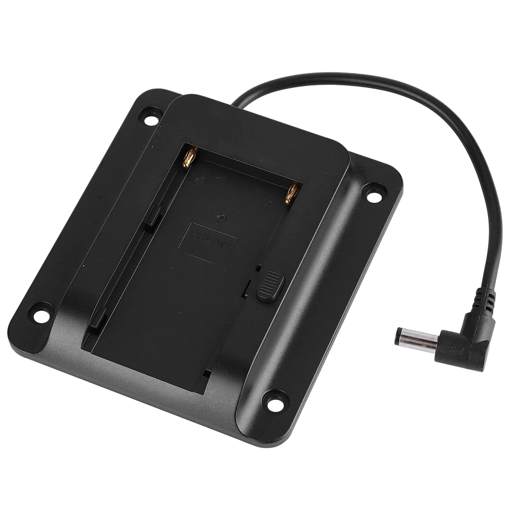 Camera Accessories Battery Camera Adapter Plate for Sony NP-F970 F550 F770 F970 F960 F750 Batteries Photography Accessories