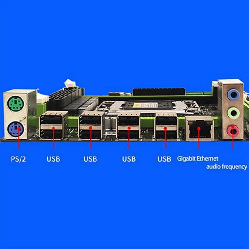 X79 Motherboard LGA2011 DDR3 with Eight Core Support E5 2650 CPU PCI-E NVME M.2 for Computer Motherboard good pc motherboard