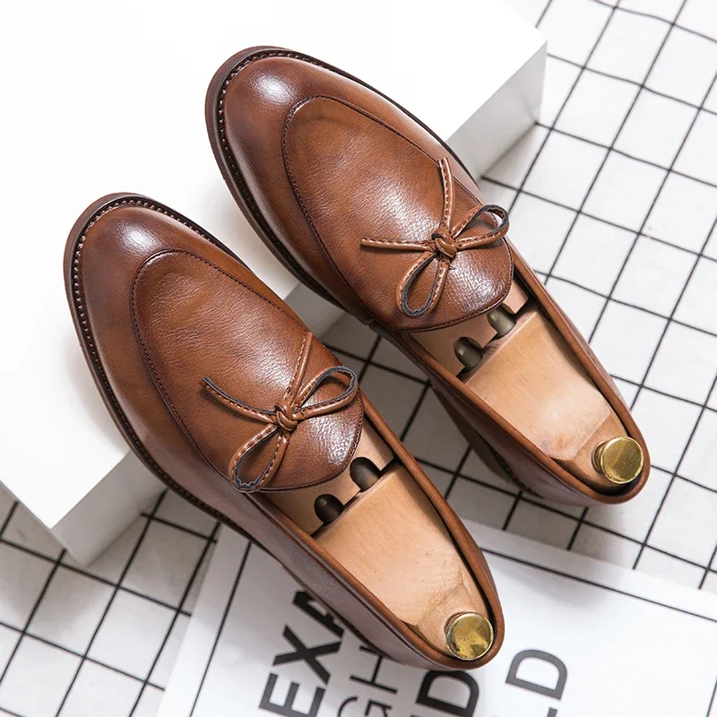 Loafers Shoes Men 2023 Summer Clasicc Comfy Man Flat Moccasin Fashion Shoes Men Slip-on Boat Shoes For Men Casual Shoes