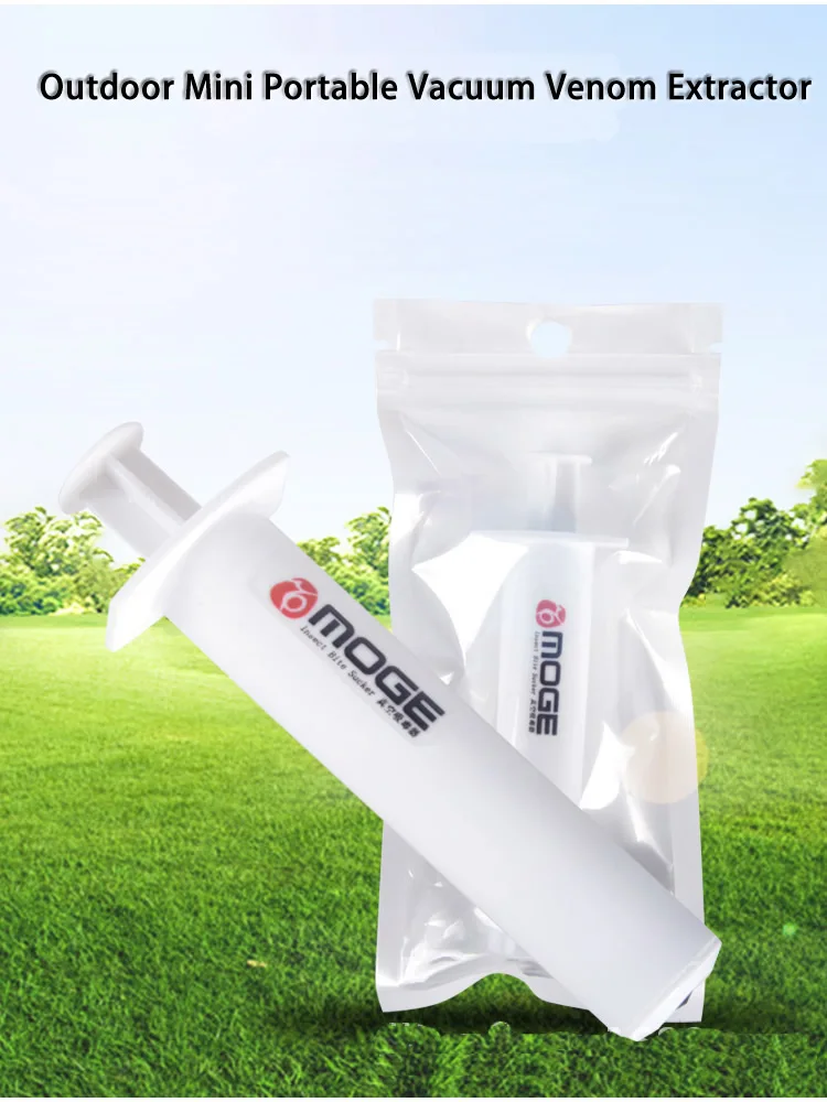 Mini Portable Outdoor Vacuum Venom Extractor Bee Insect Bite Sting Emergency Wound Treatment Kit For Outdoor Camp First Aid Kit - Image 2