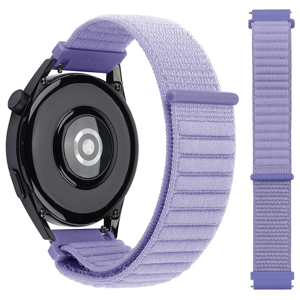 Braided Nylon Loop Sport Watch Strap - 20mm/22mm