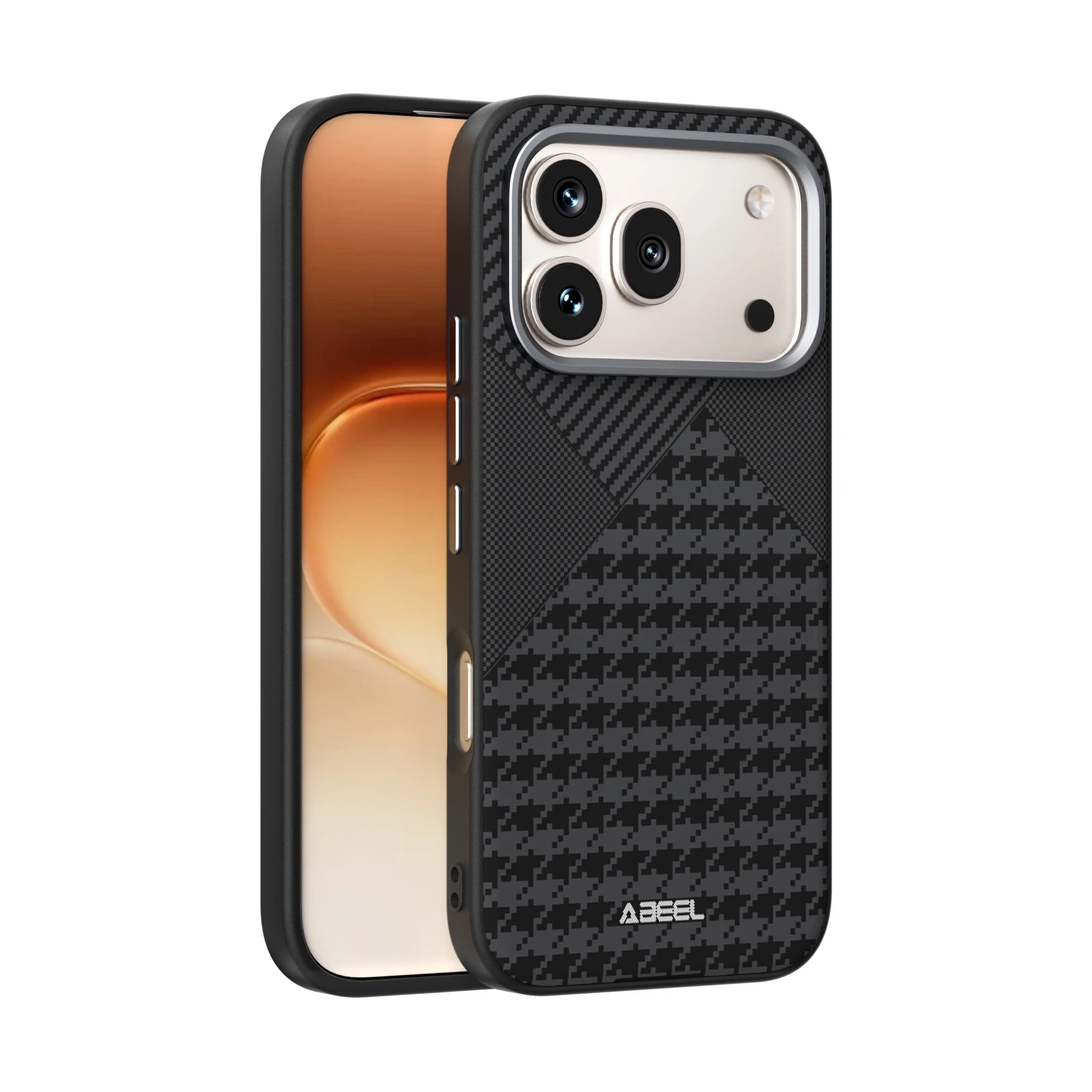 Carbon Fiber Design Protective Case with MagSafe