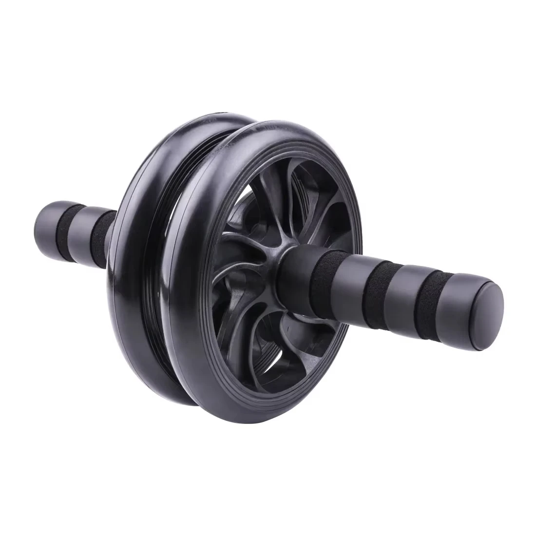 Description Picture 6 of itemProfessional Black AB Roller Wheel For Men 16 Inch Home Use Abdominal Wheel Double Design For Effective Stomach Slimming