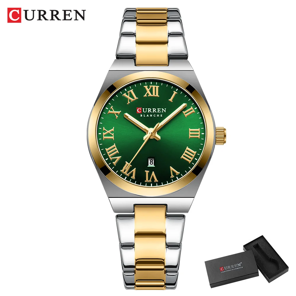 two-tone green box