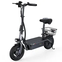 Trottinette électrique iScooter F3 - Moteur 1000W - Batterie 48V 13AH - Vitesse maximale ​ ​ 45 km/h - Roues de 10 pouces - Avec panier de rangement 2