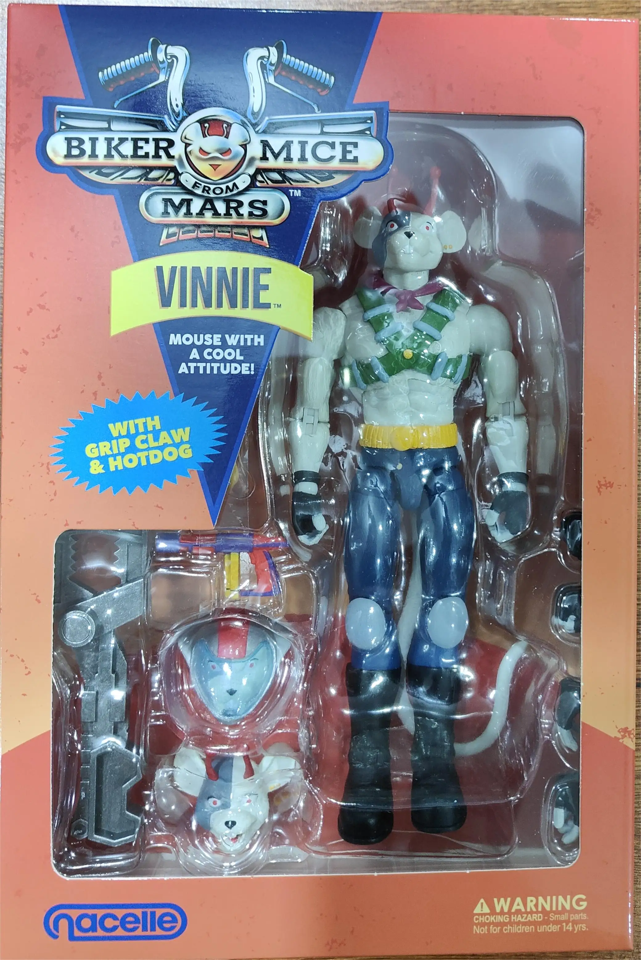 バイカーマイス 7インチ アクションフィギュア3点セット