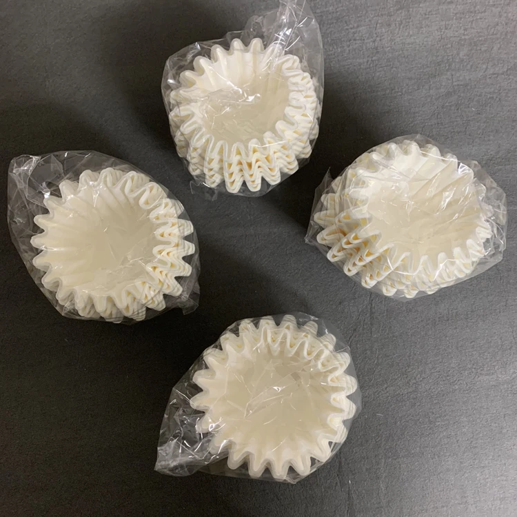 

B02 American coffee machine Bowl Coffee Filter Paper for 2-4 cups size 185*50 mm 50pcs virgin wood pulp coffee filter paper
