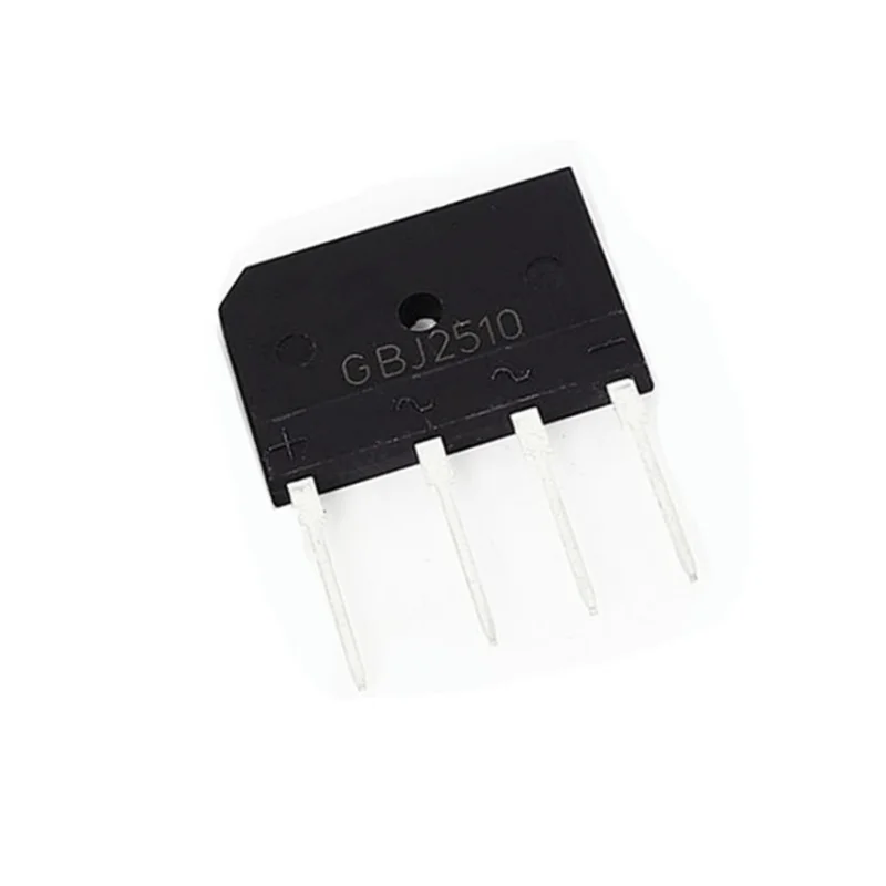 5PCS GBJ1510 GBJ2510 GBJ3510 = KBJ3510 GBJ5010 = KBJ5010 RBV5010 15A 25A 35A 50A 1000V 1KV DIP 4pin SILICON BRIDGE RECTIFIERS