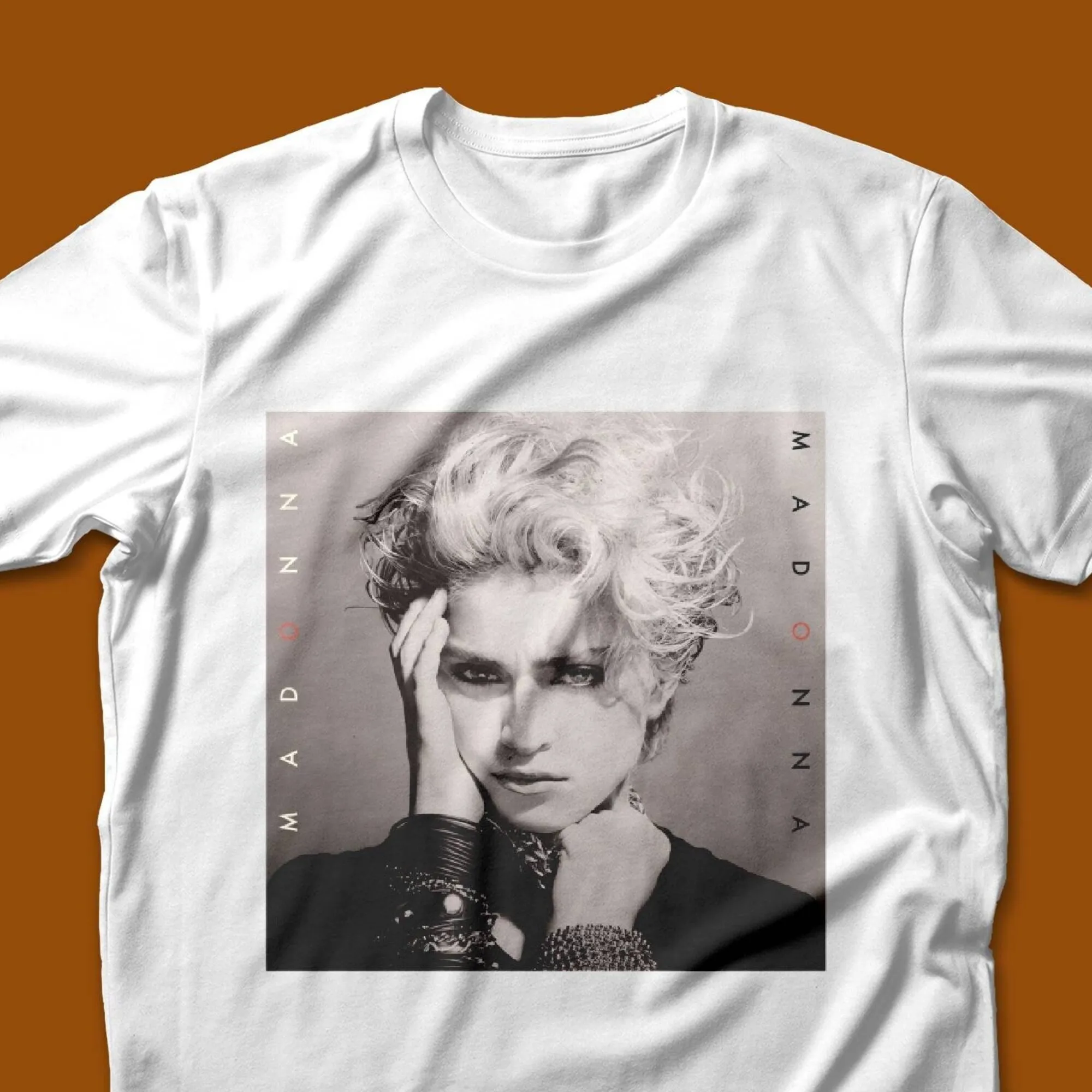 Maglietta Con Copertina Per Album Madonna Merch Music Anni '80 Maniche Lunghe O Corte Vintage