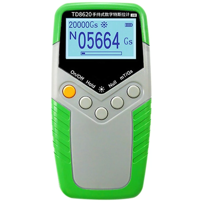 

Портативный цифровой измеритель температуры TD8620, тестер поверхности и магнитного поля, точность 5%