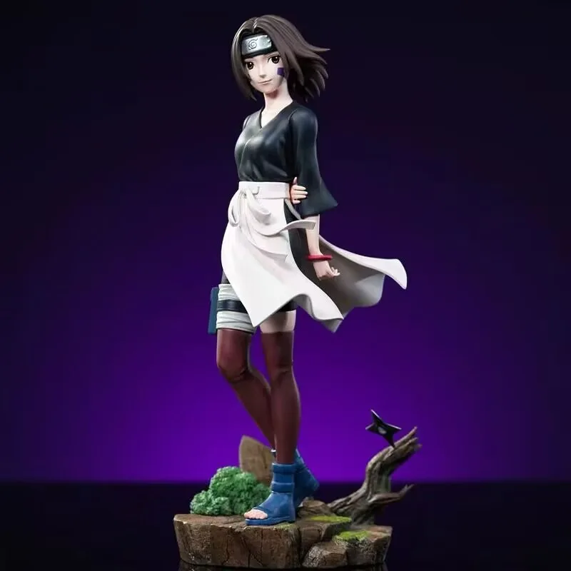 thumbnail image 1 of Figura de anime de Naruto, modelo de juguetes de Nohara Rin, figuras de acción, colgante, estatua, colección, decoración de escritorio, colgante, regalos de cumpleaños para niños, 1 of 4