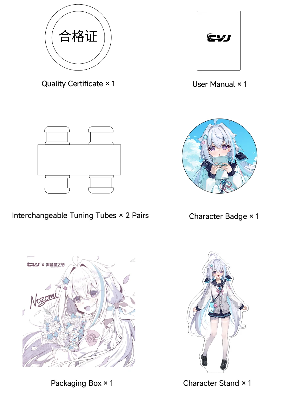 CVJ NOZOMI Cable Detail