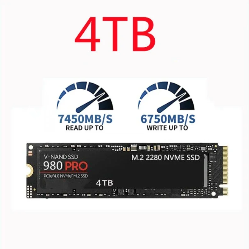  ָ Ʈ ̺ HDD ϵ ũ, Ps5 ũž PC ƮϿ, 4TB SSD M2 Nvme M.2 2280 PCLE 4.0X 980 Pro 2TB 1TB, 1 , 2 , 3 , 4 