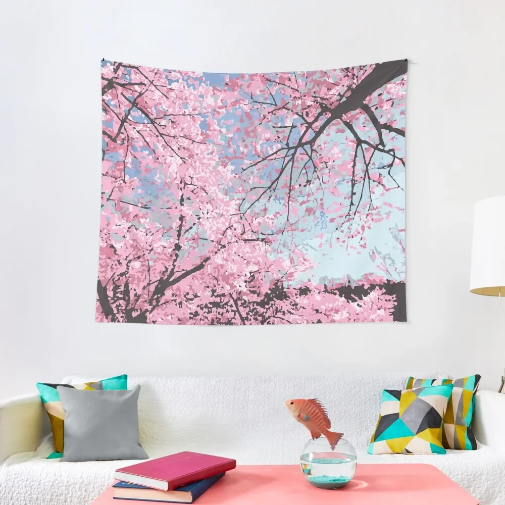 

Cherry Blossoms Tapestry Wall Decor Wall Decorations Tapestry