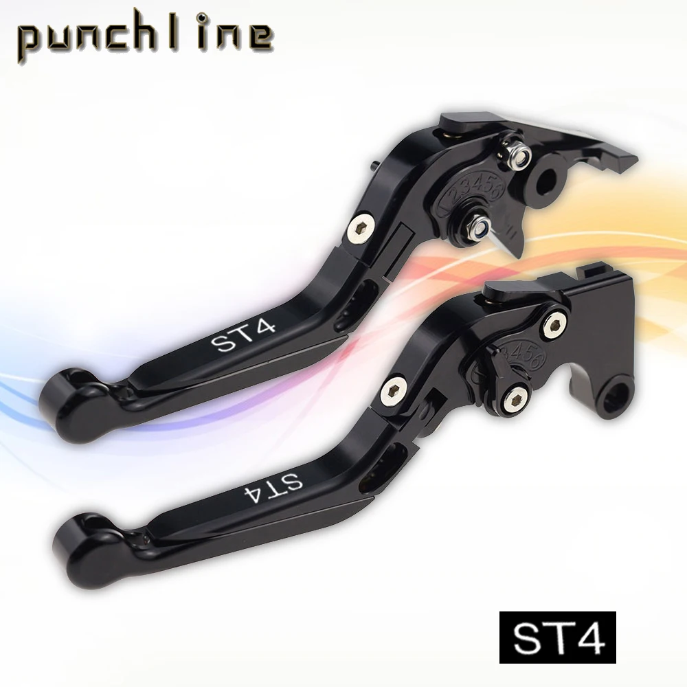 

Fit For ST4/S/ABS 2004-2006 ST4 ABS Motorcycle CNC Accessories Folding Extendable Brake Clutch Levers Adjustable Handle Set