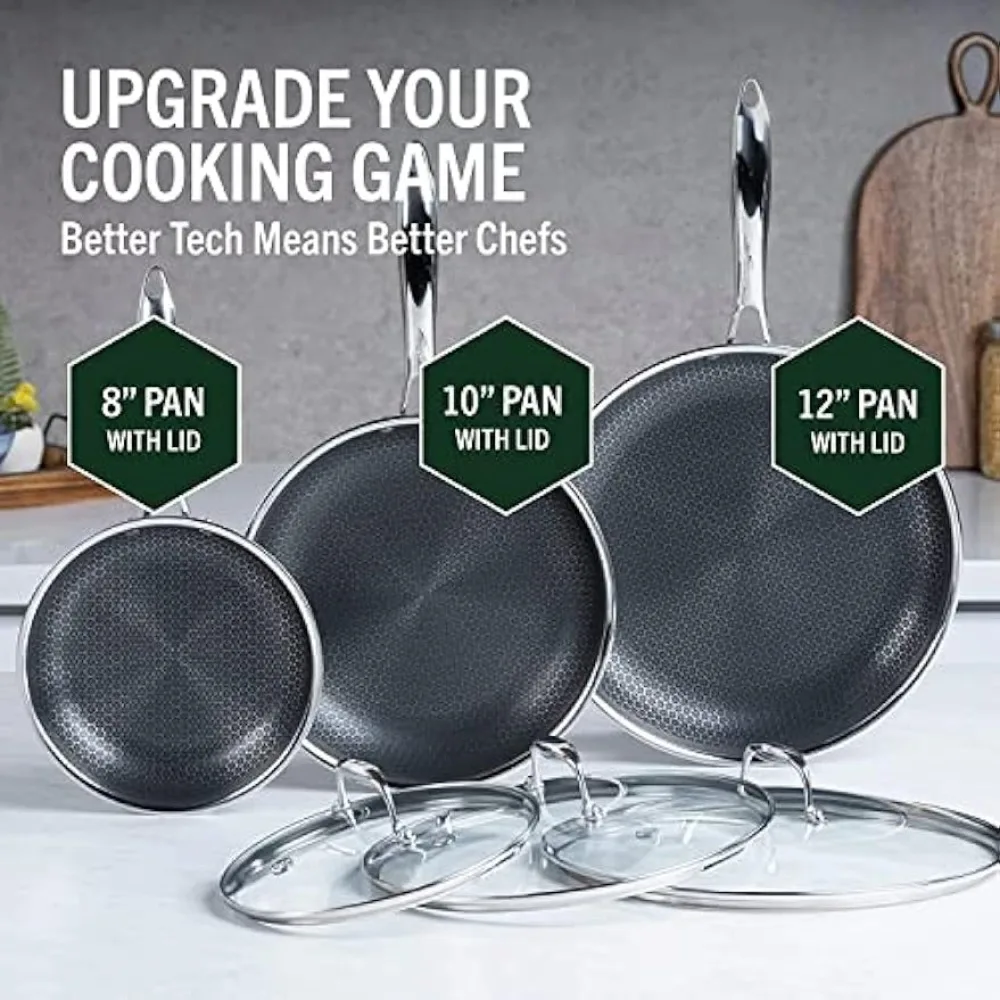 https://ae01.alicdn.com/kf/S7f743568362f41f78085a74ccb2d6a9dF/HexClad-6-Piece-Hybrid-Nonstick-Pan-Set-8-10-and-12-Inch-Frying-Pans-with-Glass.jpg