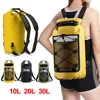 Swimming PVC Pack Dry Bag Backpack for Women Men 10L 20L Waterproof Shoulder Kayak Trekking Drifting Rafting Surfing Boating Bag 1