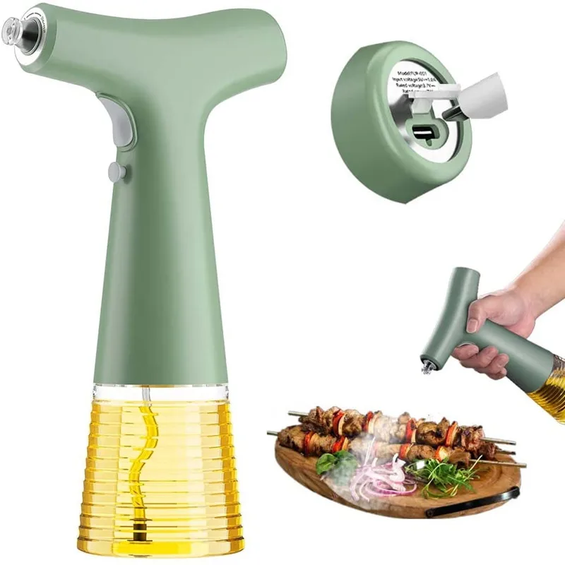 

Oil Dispenser Kitchen Oils Spray Electric Drip Novel Accessories Bottle And Vinegar For Pourer Stopper Sprayer Baking Cook Vin