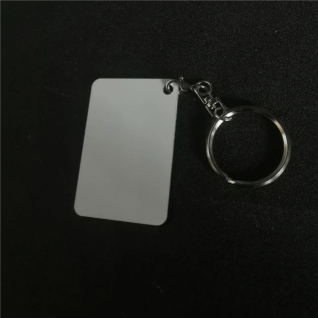 240 Pieces Sublimation Blanks Keychain Set Round Key Rings