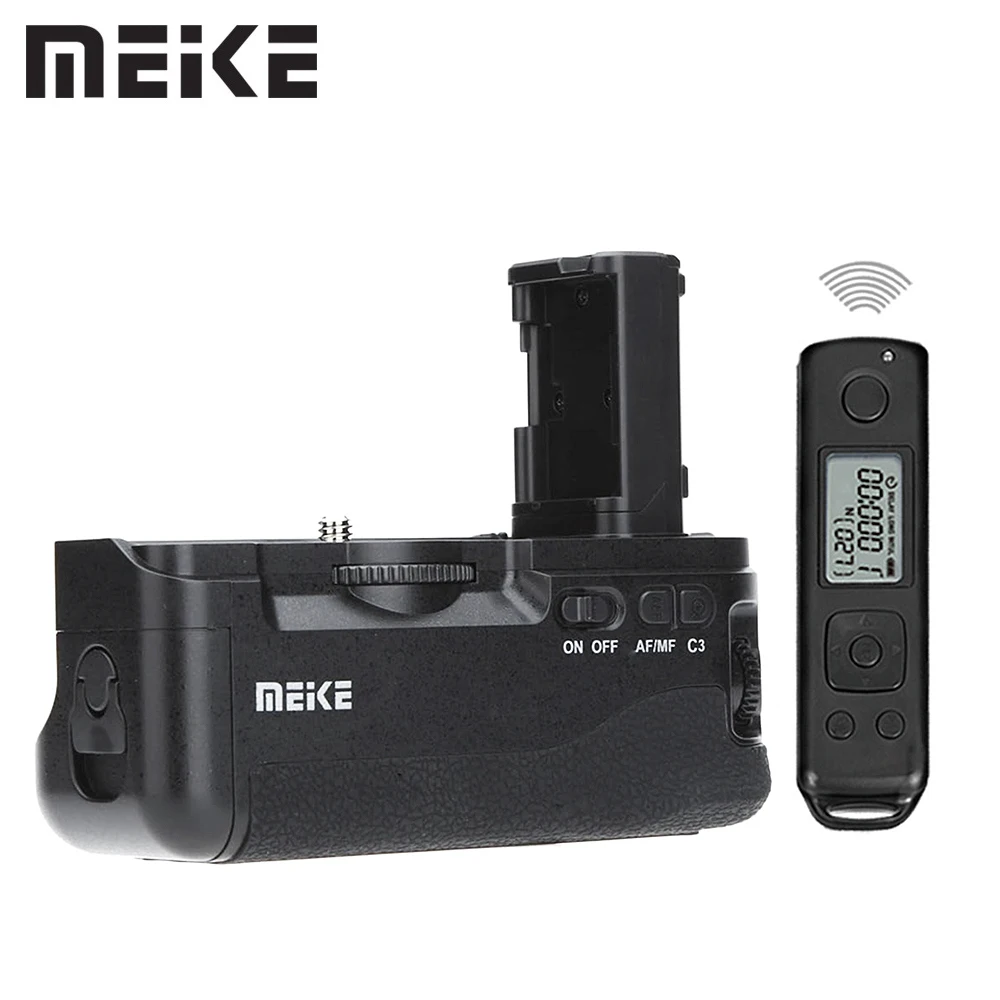 Meike Mk-A7Ii Pro Presa Batteria Professionale Per Fotocamera Sony A7Ii A7Mii A7Rii A7Sii Con Telecomando Wireless 2.4G