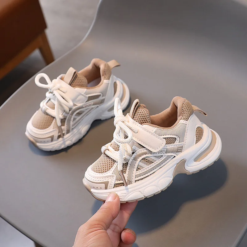 Kids Mesh Breathable Sports Shoe Lightweight Versatile Infant Boys Girls Baby Casual Shoes Spring Autumn Children Running Shoes 5