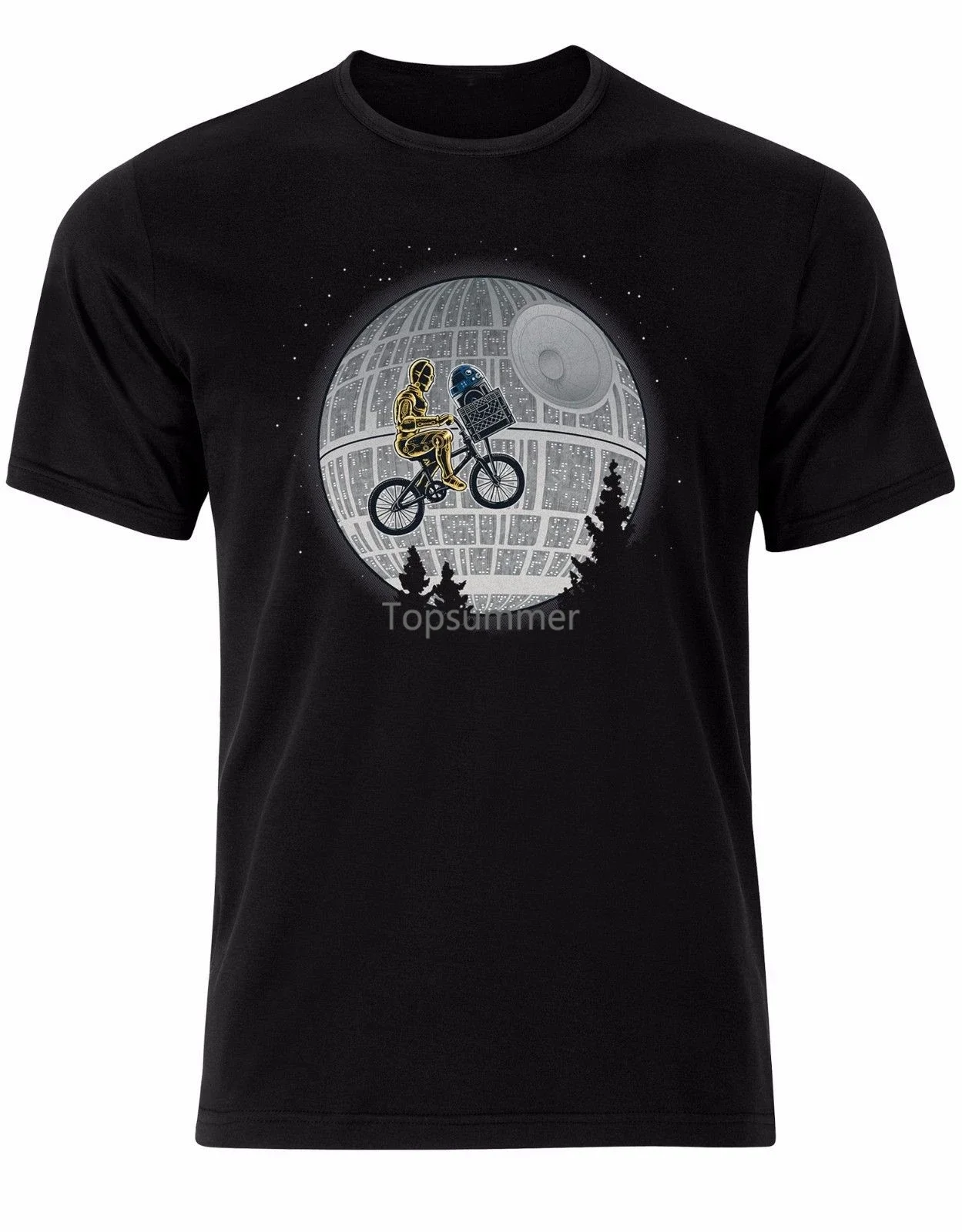 

Parody E.T. Dead Star Mens Tshirt Al95 Cartoon T Shirt Men Unisex New Fashion Tshirt