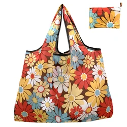 Large Capacity Eco - Friendly Foldable Shopping Bag - Lightweight & Portable (Style 7)
