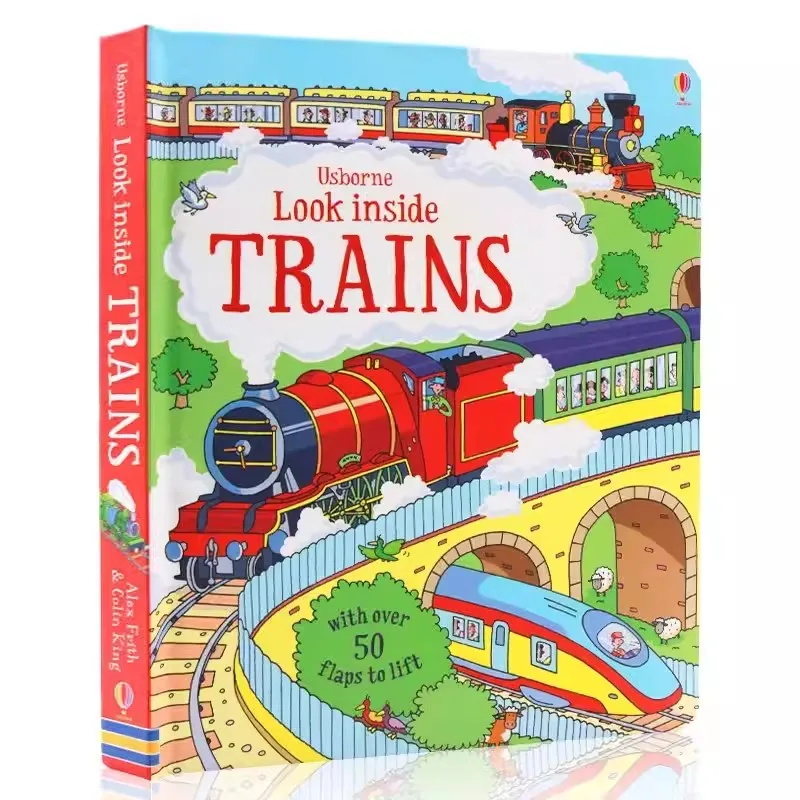 英国の絵本Usborne Look insideシリーズ5冊セット Usborne Look Inside 6 Books Collection Set Look Inside Farm