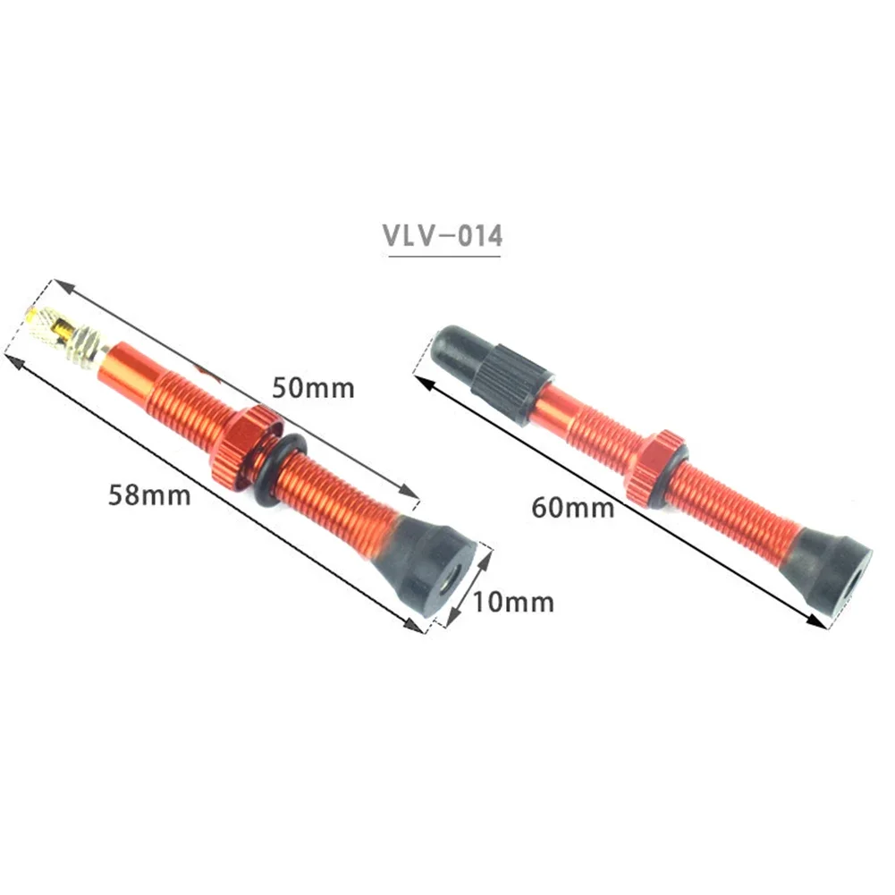 Bicycle Tubeless Valve Bicycle Valve 1PC for Road MTB Bike