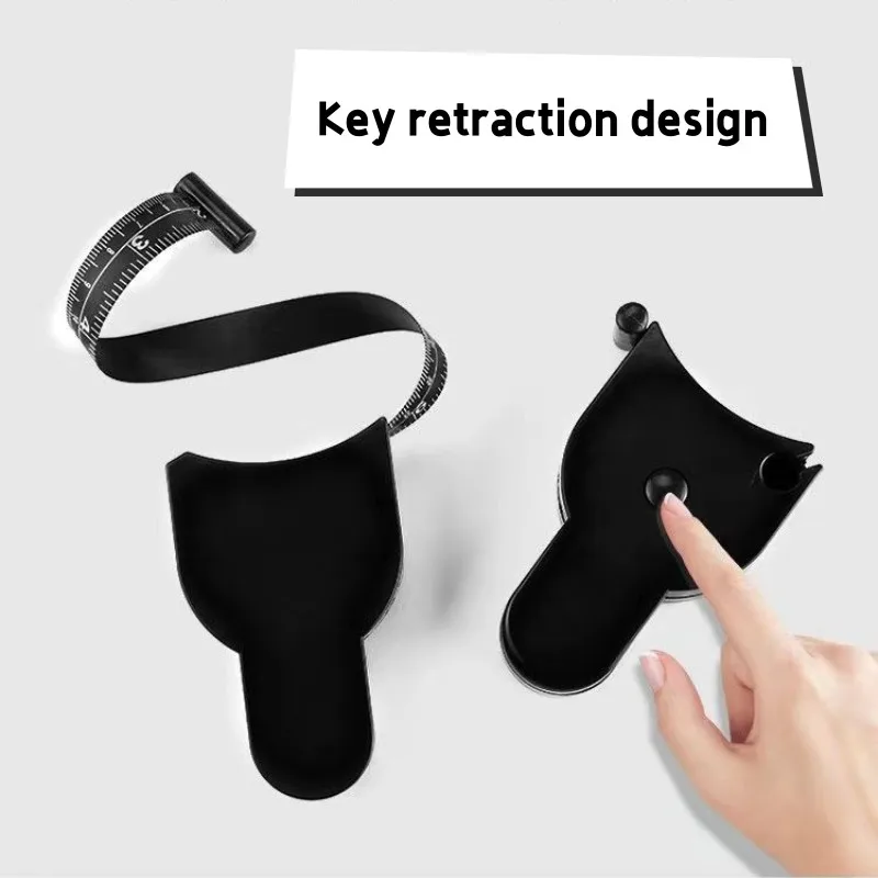 Fitness Ruler Automatic Telescopic Tape Measure Portable Multifunctional Fitness Caliper for Men Women Baby Arm Leg Body Measure 3