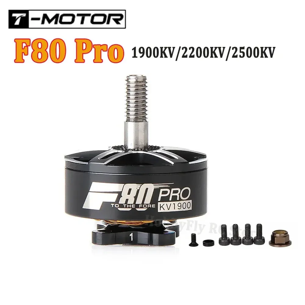 TMotor F80 Pro 1900KV 2200KV 2500KV Moteur Brushless Drone Course FPV