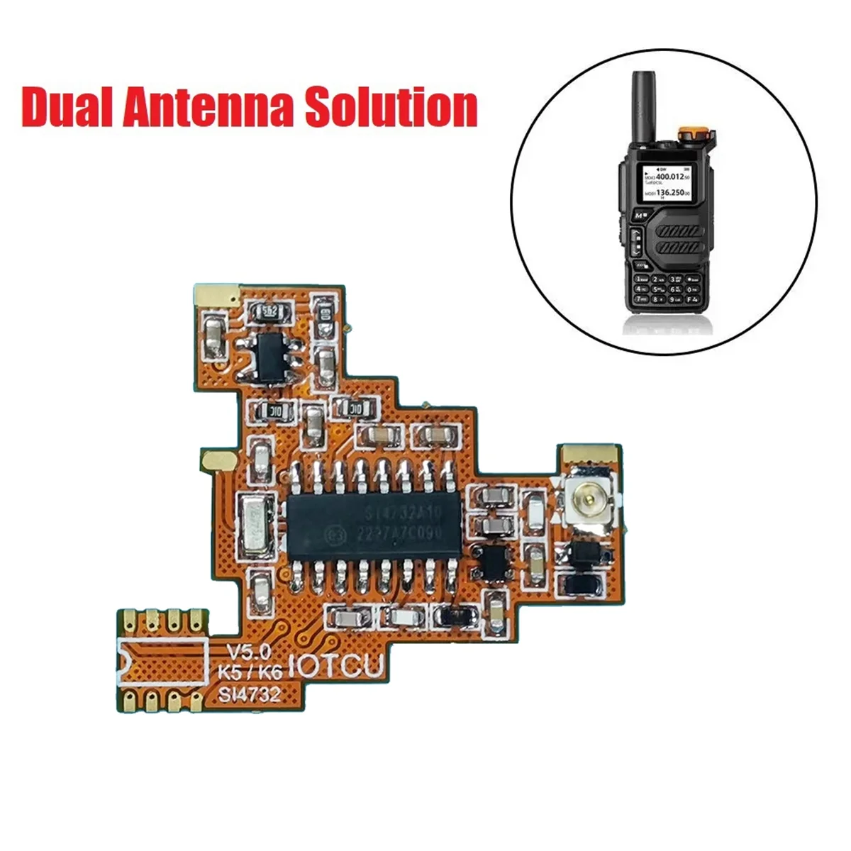 단파 풀 밴드 수신 및 단일 사이드 밴드 수신용 FPC 수정 모듈, SI4732 V5.0, K5 K6 HF, 핫 세일