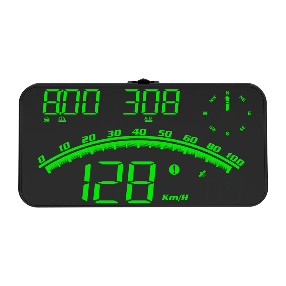 ڵ ӵ  ,     ӵ, KMH/MPH, GPS HUD  , 5.5 ġ