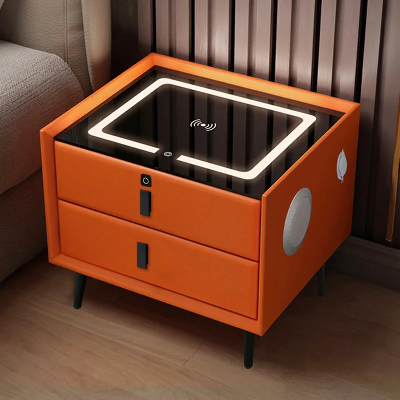 Smart Side Table/Night Stand Keeps Drinks And Snacks Cold, Charges Devices,  Plays Music, And More - Seriously Cool Products