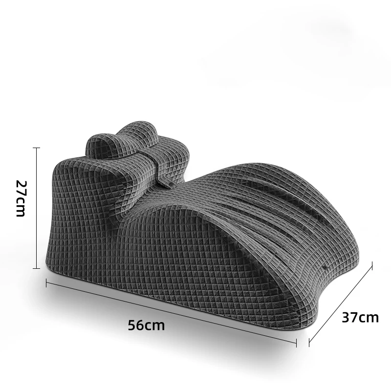 Memory Foam Ergonomic Wedge Pillow Prone Pillow for Sleeping Reading Pillow for Bed Ergonomic Support for Back Pain Acid Reflux