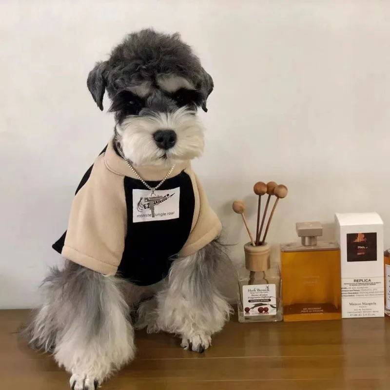 Dog Clothes Winter French Bulldog Schnauzer Corgi Shiba Inu Teddy Bichon Fleece Warm Trendy Hoodie