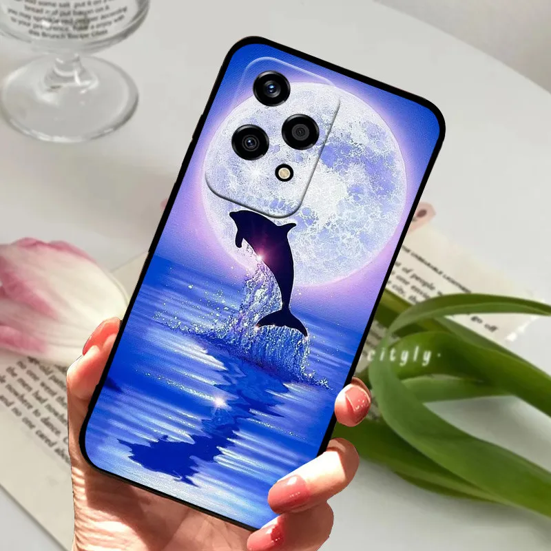 Shockproof Soft TPU Silicone Phone Case - Cartoon Matte Bumper Cover