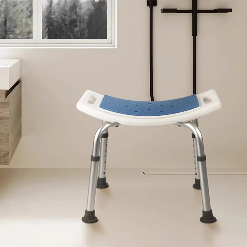 Small Stool Tabouret Pliant Portable Bedroom Furniture Acrylic Chair Bathroom Muevle Moves for Home Mobile Things the Douche Spa
