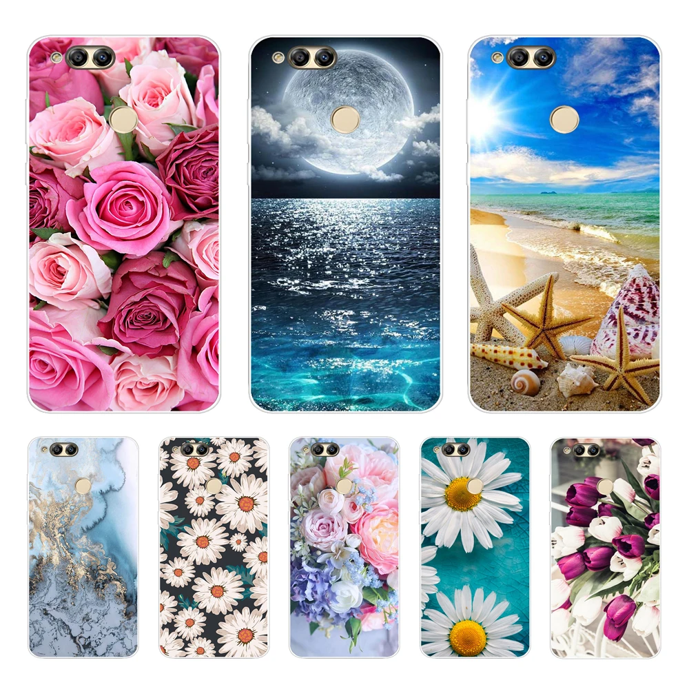 Per Honor 7X Custodia Opaca Custodia Honor 7X 7 X Custodia Morbida In Silicone Tpu Per Huawei Honor 7X Custodia Protettiva Per Telefono Honor 7X Coque