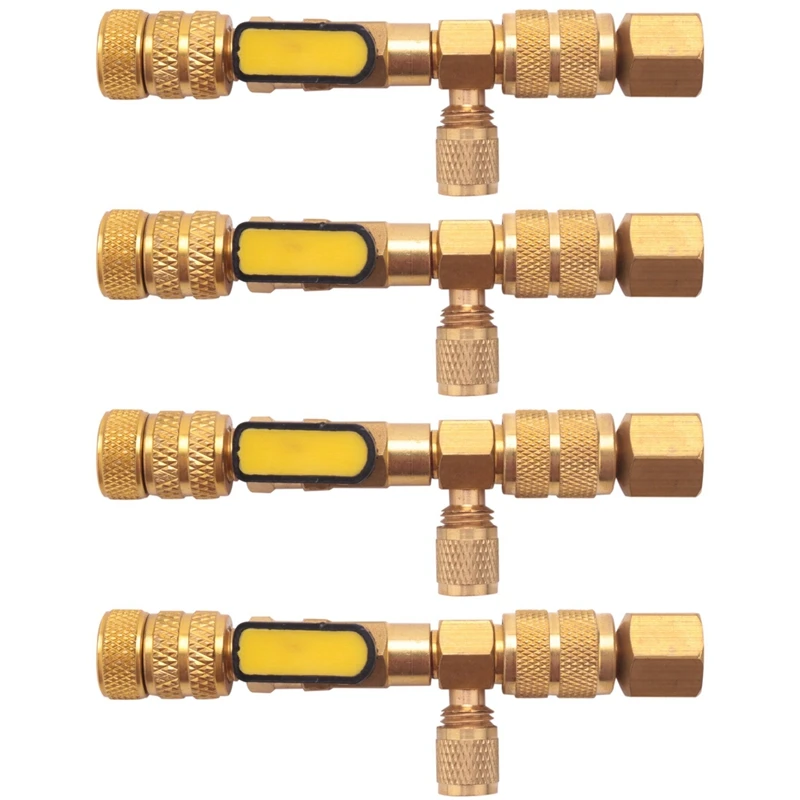 4X R410A R22 Dual Size Sae Port Hvac Valve Core Removal Installer Tool (Nessuna Perdita Di Gas)