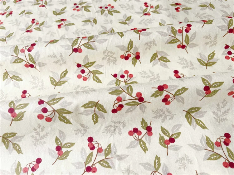 160x50cm Floral Rabbit Cotton Twill Printed Fabric Bedding Handmade Finish Curtain and Tablecloth Cloth