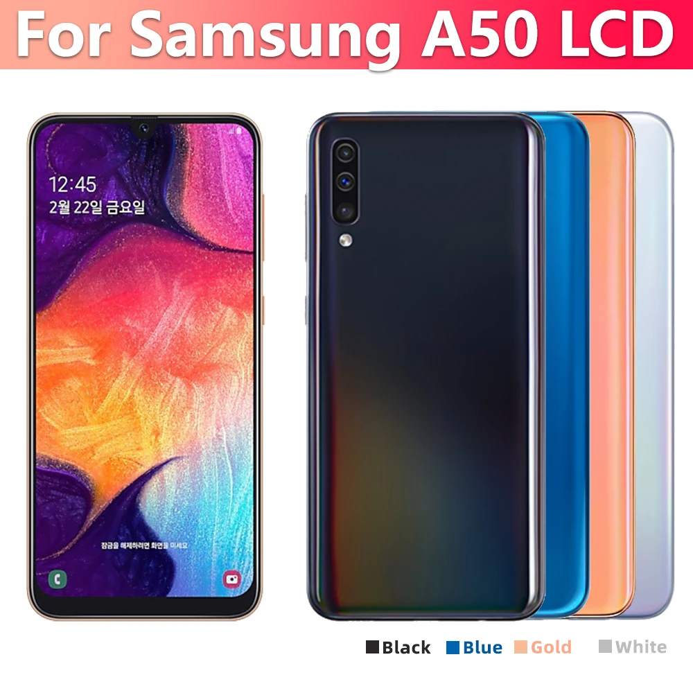 LCD ÷ ġ ũ Ÿ,  , Ｚ A50 SM-A505FN DS A505F DS A505, 100% ׽Ʈ Ϸ