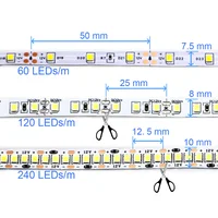 2835 5M 300 600 1200LEDs LED Strip DC12V 24V 120LEDs/m Home Waterproof IP65 Lamp Strip  Flexible And Cuttable Soft Lamp Bar - Image 6