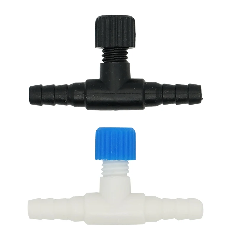 Title 5, 10pcs Aquarium Air Regulator Flow Tube Pipe Div...