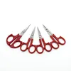 PIN Brand Classic Red Scissors Sewing Tailoring Embroidery Scissors For Hair And Paper-Cutting With Warped Head PIN-1553 4