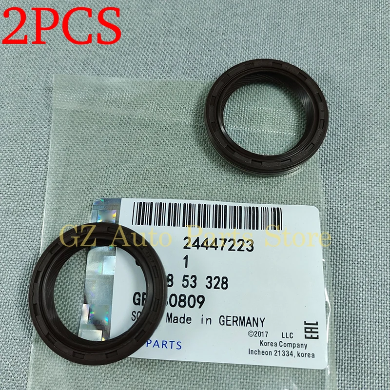 

2 шт. уплотнение коленчатого вала, масляное уплотнение для Chevrolet Cruze Cadillac CT6 Opel Astra Vectra Zafira 24447223