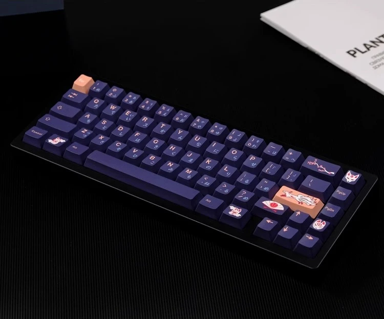 Cereja, GMK Keycap, PBT, 5 Lados, 61,