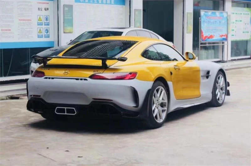 For Mercedes Benz AMG GT GTS GTC 2015-2023 Real Carbon Fiber Spoiler REAR WING TRUNK LIP SPOILERS High Quality GTR Splitters 46 - Racext For Mercedes Benz AMG GT GTS GTC 2015-2023 Real Carbon Fiber Spoiler REAR WING TRUNK LIP SPOILERS High Quality GTR Splitters - - Racext 45