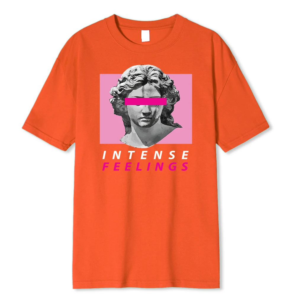 Intensive Gefühle Lustige Heißer Verkauf T-Shirts Männer Mode Weiche Sommer Atmungsaktive T Kleidung Hip Hop Persönlichkeit T-shirt_voghion.com