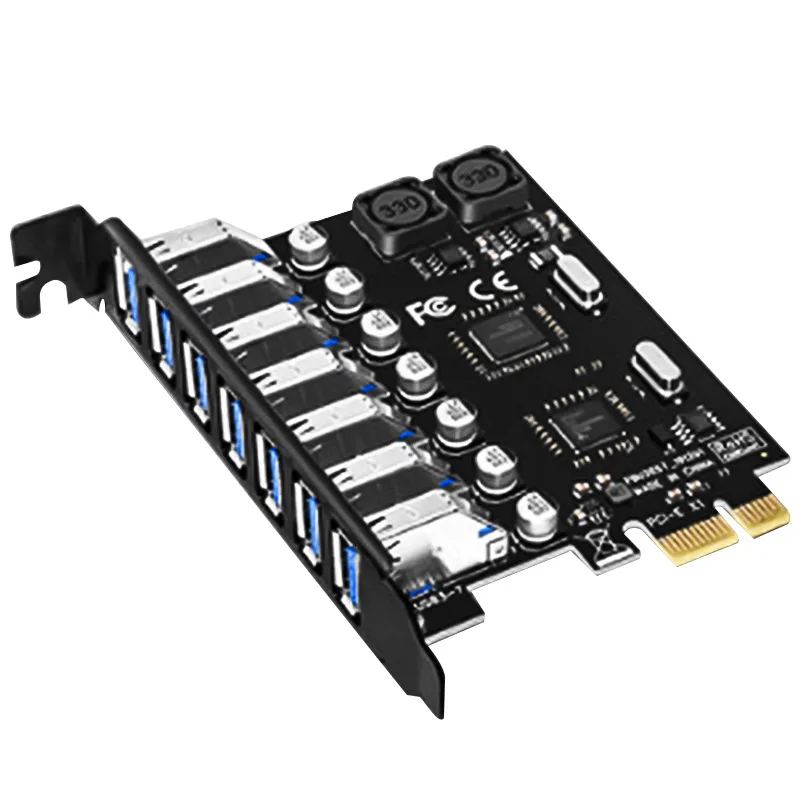 Scheda Di Espansione PCI-E A 2 Porte USB 3.0 - 5 Gbps Con Interfaccia 19Pin - Adattatore Per PC Windows XP/7/8/10 - 2
